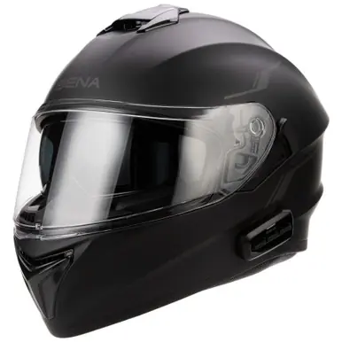 Sena Outforce Matte Black Helmet Super Sale