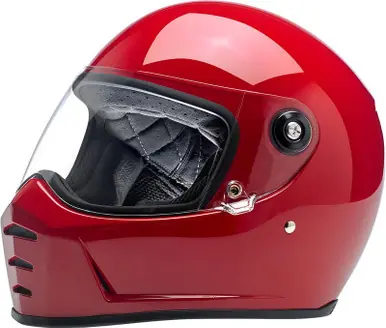 Today Only Biltwell Lane Splitter Gloss Blood Red Helmet