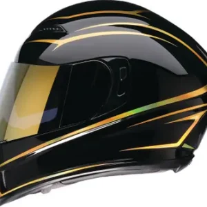 Z1R Jackal Foil Black Gold Helmet Super Sale