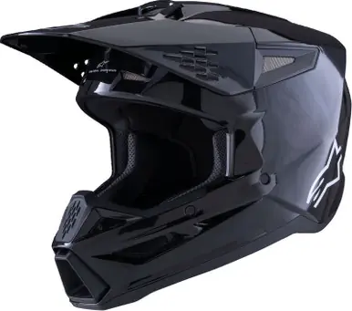 Alpinestars SM3 Solid Gloss Black Helmet Grab Now