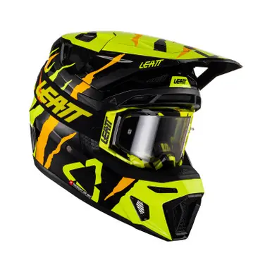 Leatt Moto 8.5 V23 Citrus Tiger Helmet Kit Direct From Factory