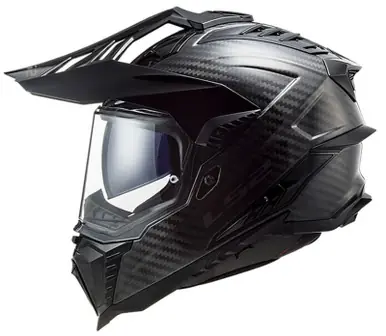 Original LS2 Explorer C Solid Matte Carbon Helmet