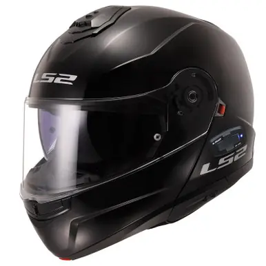 LS2 Strobe II Solid Bluetooth Gloss Black Helmet Price Drop