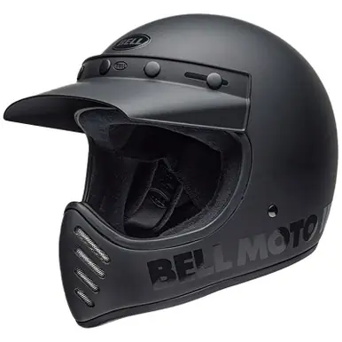 Seasonal Sale Bell Moto-3 Classic Matte Blackout Helmet