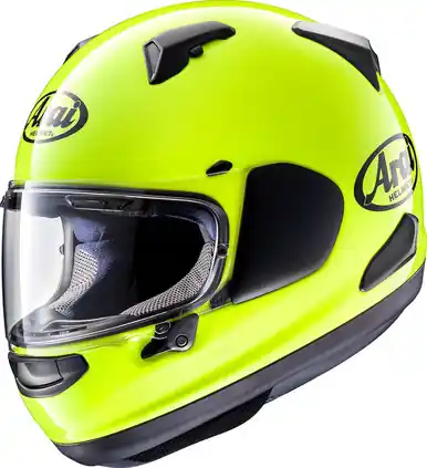 Arai Quantum-X - Snell 2020 Fluorescent Yellow Helmet Handmade