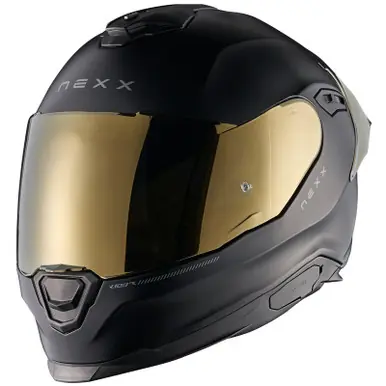 Nexx Y100R Subsonic Black Gold Helmet Free Delivery