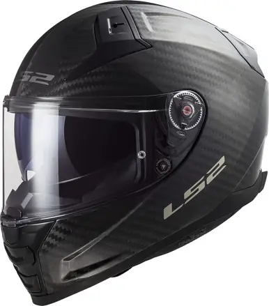 Fresh Stock LS2 Citation II Carbon Solid Gloss Helmet