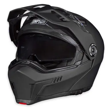 Simpson Journey Bandit Matte Black Helmet Bargain