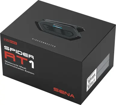 Sena Spider RT1 Mesh Communication System Single 3 Button Affordable