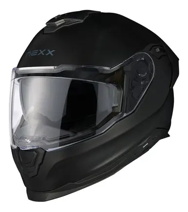Nexx Y100R Fullblack Matte Black Helmet Money Back Guarantee
