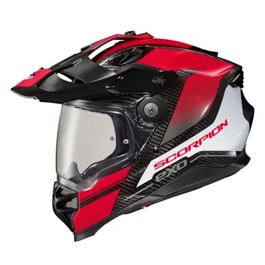 Scorpion EXO XT9000 Carbon Trailhead Dark Red Helmet Genuine
