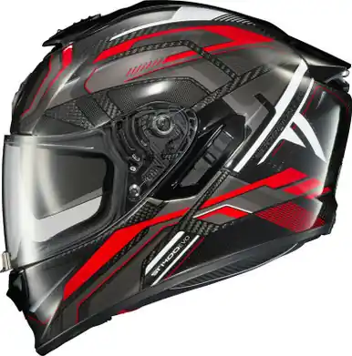 Scorpion EXO EXO-ST1400 Evo Carbon Hex Gloss Red Helmet Price Drop