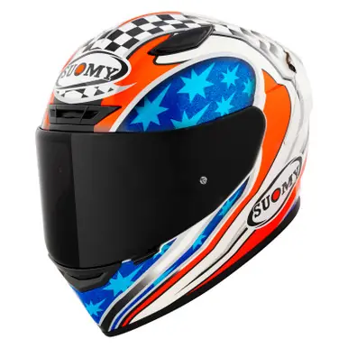 Suomy Track-1 Troy Bayliss '02 Replica Helmet Special Discount