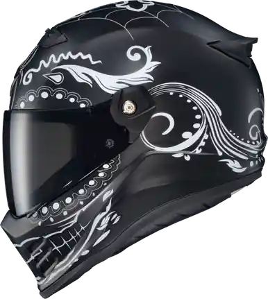 Fast Shipping Scorpion EXO Covert FX Full Face El Malo White Matte Black Helmet