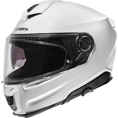Bargain Schuberth S3 Gloss White Helmet