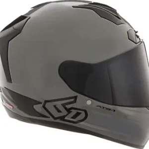 6D ATS-1R Gloss Gray Helmet Last Chance