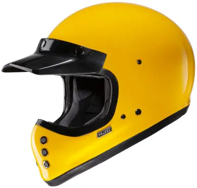 Markdown HJC V60 Deep Yellow Helmet