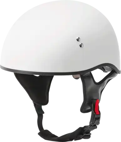 Gmax HH-65 Half Helmet Naked Matte White Bulk Order