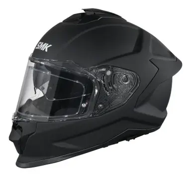 SMK Titan V2 Matte Black Helmet In Demand