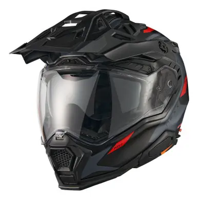 Next Day Delivery Nexx X.WED3 Carbon Keyo Matte Grey Red Helmet