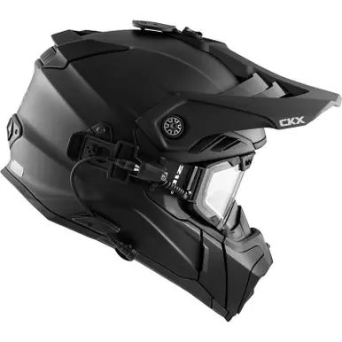 CKX Titan Electric Air Flow Matte Black Helmet Worldwide Shipping