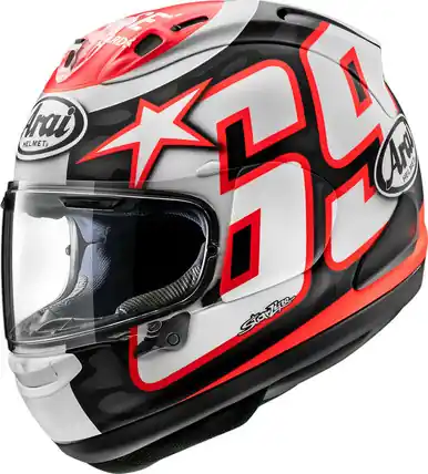 Authentic Arai Corsair-X - Snell 2020 Nicky Reset Frost Helmet
