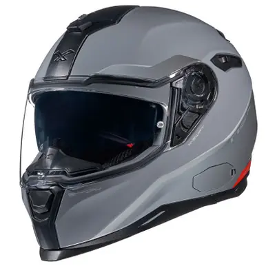 Special Offer Nexx SX100 Skyway Gray Red Helmet