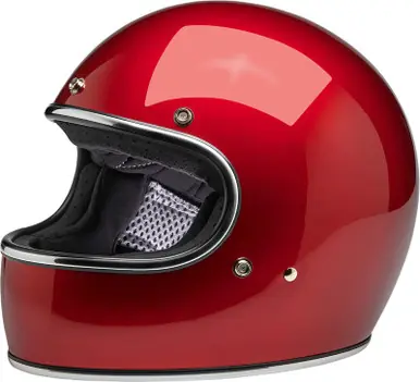 Free Delivery Biltwell Gringo Helmet Metallic Cherry Red