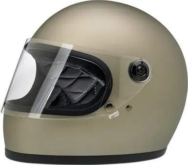 Biltwell Gringo S Flat Titanium Helmet Final Sale