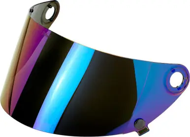 Biltwell Gringo S Gen 2 Flat Rainbow Mirror Shield Crafted