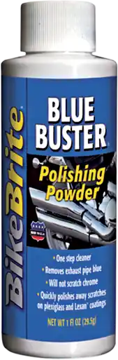 Worldwide Shipping Bike Brite BB200 - Exhaust Pipe Polishing Powder - 1 U.S. fl oz.