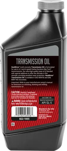 Harddrive Transmission Oil Synthetic 80w-140 1qt Special Offer