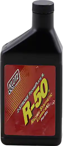 Worldwide Shipping Klotz Oil KL-102 - R-50 Racing TechniPlate Synthetic 2-Stroke Premix Oil - 1 US pint
