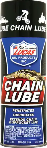 Money Back Guarantee Lucas 10393 - Chain Lube 11oz
