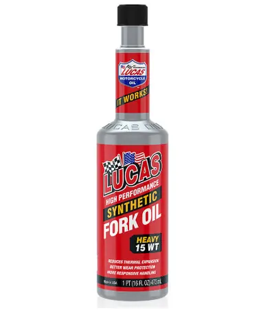 Hot Deal Lucas 10773 - Synthetic Fork Oil 15wt 16oz