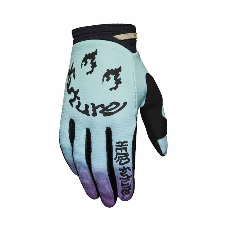 Limited Time Fox 180 Hello Future SE MX Gloves - Light Blue - L