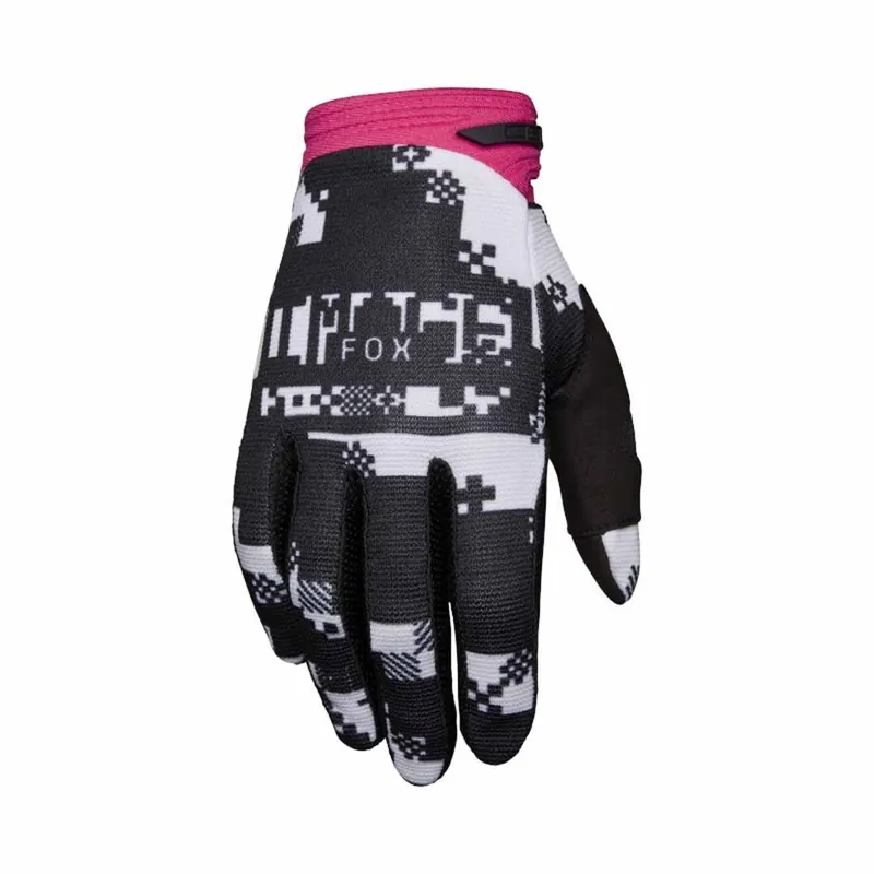 Fox 180 Digi Image MX Gloves - Black/Pink - S Next Day Delivery