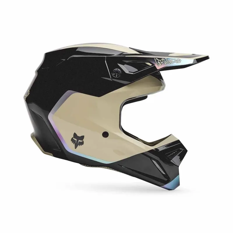 Fox V1 Hello Future SE MX Helmet - Black - 2XL Clearance