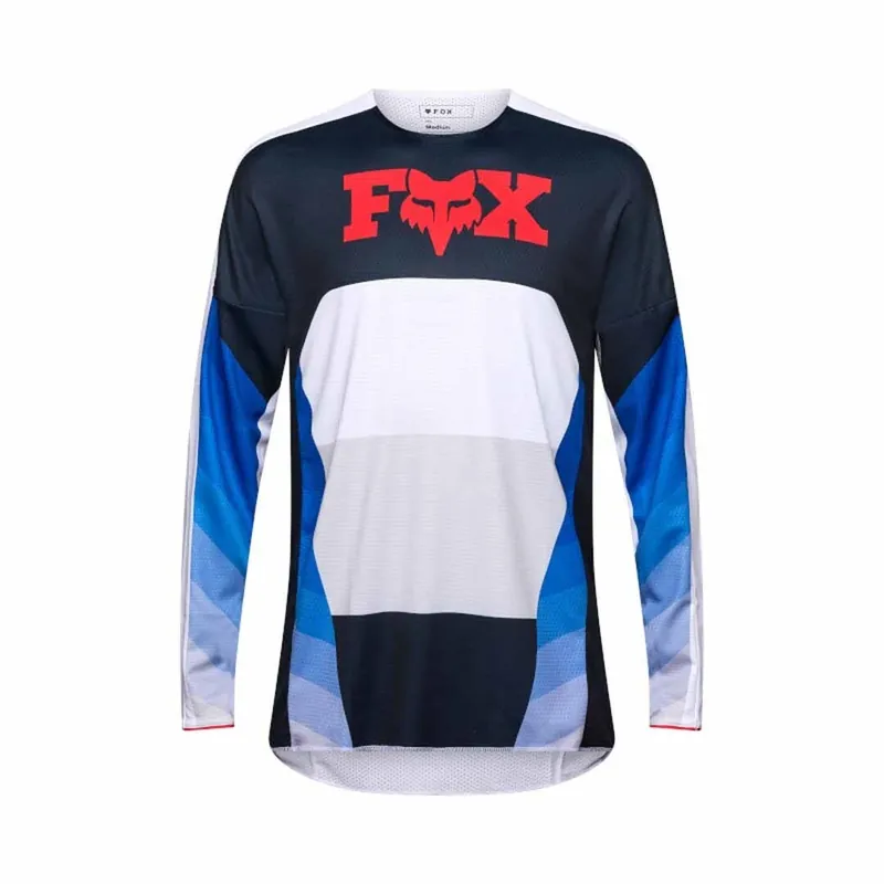 Fox 360 Fade MX Jersey - White/Blue - 2XL Warranty Included