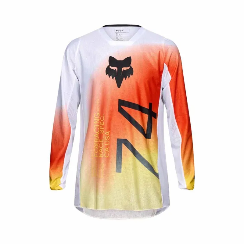 Fox 180 Air Haze MX Jersey - White - 2XL Markdown