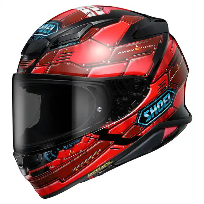 Shoei NXR2 Fortress Helmet TC-1 - Red/Black/Blue - XS Brand New
