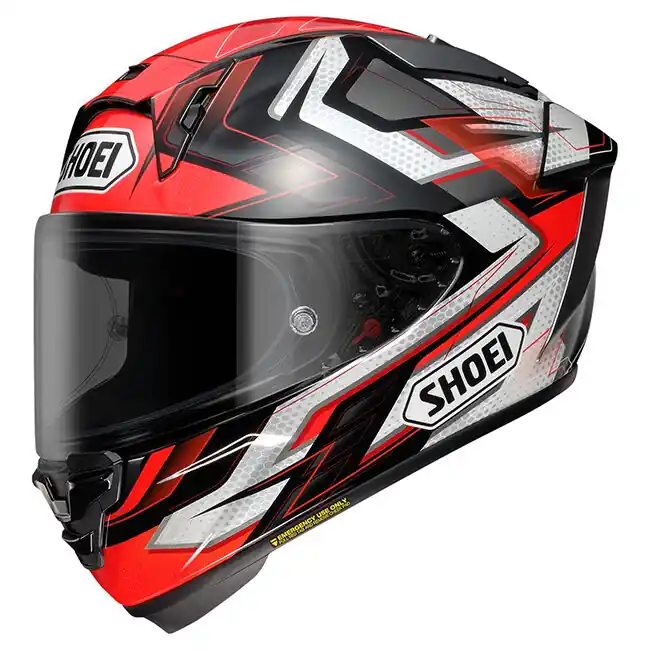 Shoei X-SPR Pro Escalate Helmet TC-1 - Red - XS Final Sale