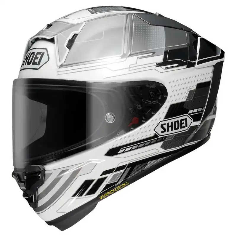 Best Seller Shoei X-SPR Pro Proxy Full Face Helmet TC-6 - White/Grey/Black - L