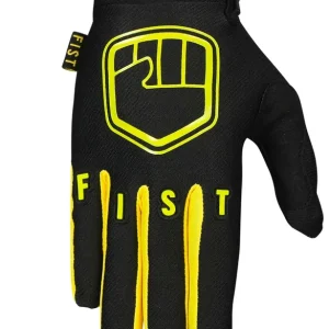Budget Fist Handwear Stocker MX Glove - Fluro Yellow - 2XL