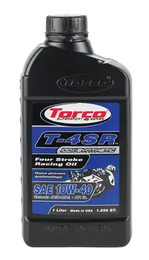 Torco T651044CE - T-4sr 4-Stroke Racing Oil 10w-40 1l Hassle-Free Returns