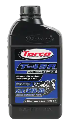 Torco T652055CE - T-4sr 4-Stroke Racing Oil 20w-50 1l Hot Deal