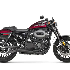 Two Brothers Racing Carbon Tip Full System for Harley-Davidson Sportster '14-23 - Black Warranty Included