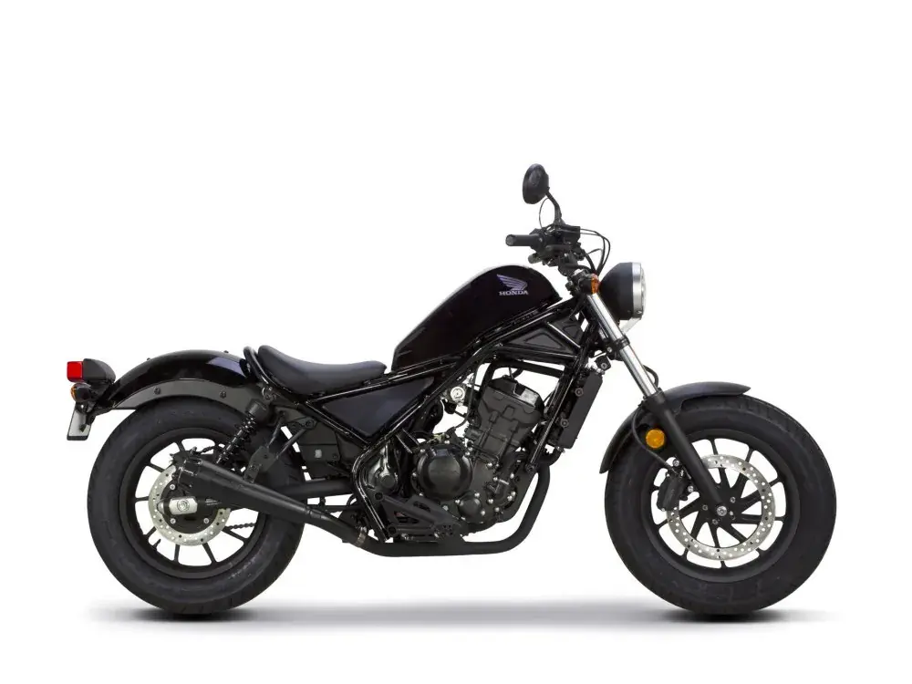 Two Brothers Racing Carbon Tip Slip-On for Honda CMX500 '17-23 - BLack Hassle-Free Returns