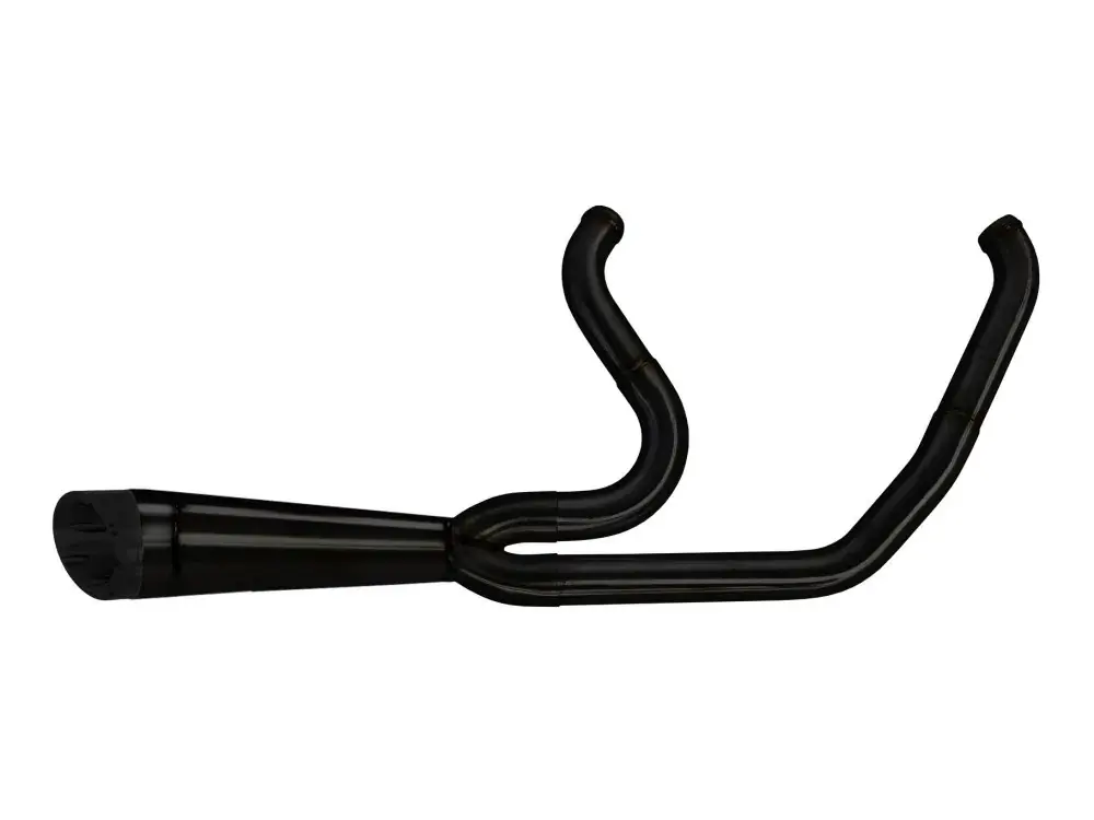 Two Brothers Racing Shorty-Turnout Full System for Harley-Davdison Tour '09-16 - Black Best Price