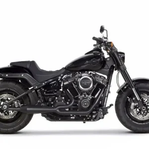Two Brothers Racing Gen-2 Megaphone Full System for Harley-Davidson Softail '18-23 - Black Direct From Manufacturer